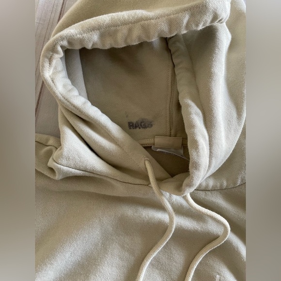 🚨Levi's Laundry Day Cropped Hoodie Sweater Women’s L Relaxed Fit Grunge Lounge - Picture 10 of 12